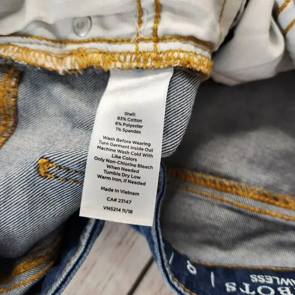 Talbots Woman's Flawless 8 Pedal Pusher Capri Denim Casual - Picture 9 of 9